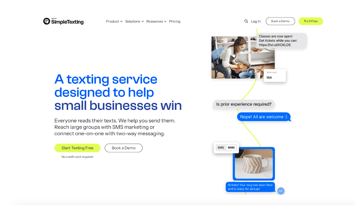 SimpleTexting Review 2024: Best Text Message Marketing Platform?