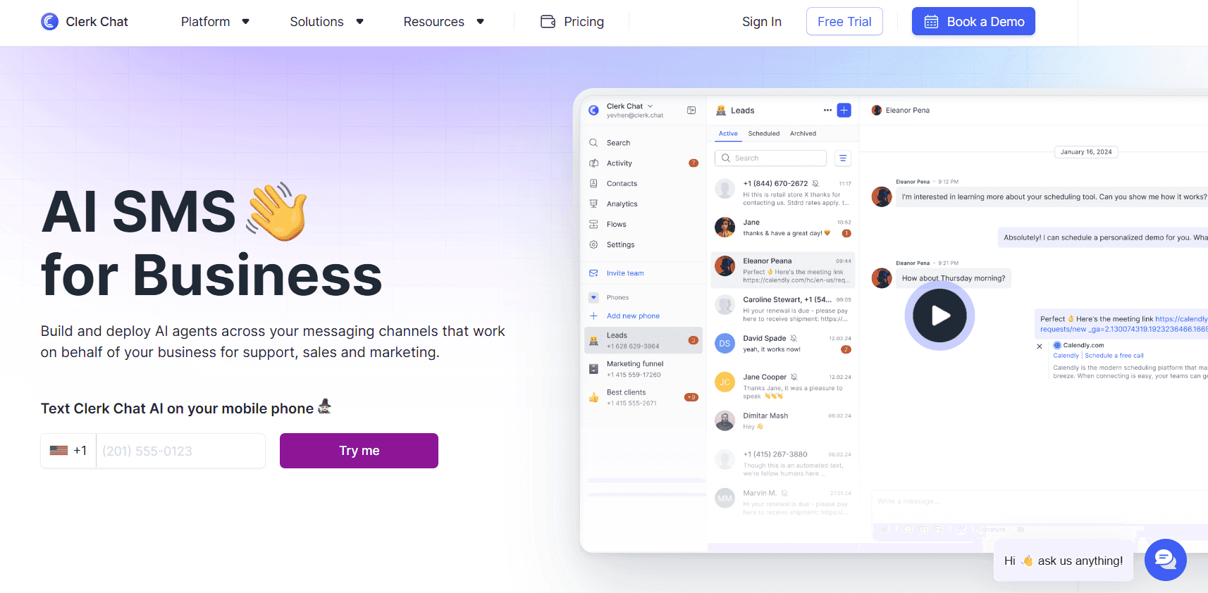 Clerk Chat Review 2024: The Ultimate Communication Solution for Small Businesses